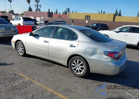 2004 Lexus Es 330 z USA, uszkodzony, nr VIN JTHBA30G045033365